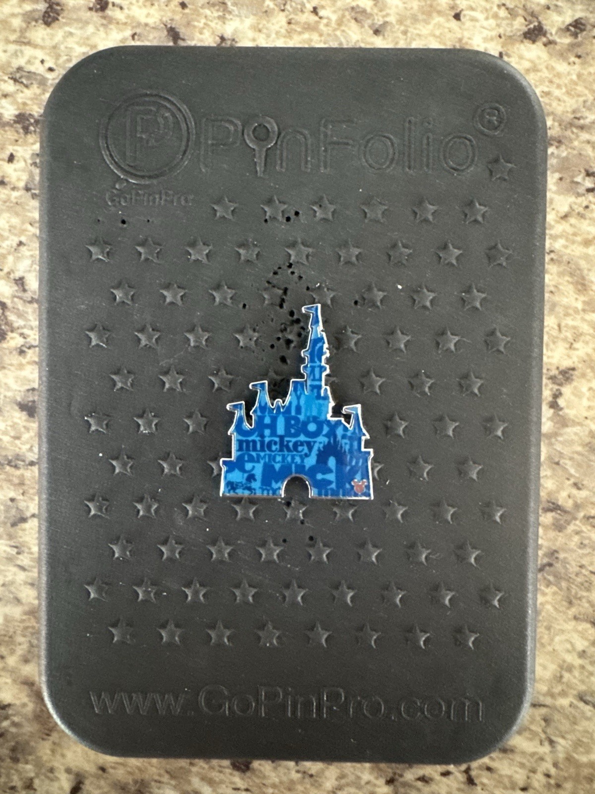 2025, Disney Hidden Mickey Wave A, Mickey Castle, Walt Disney World WDW, Pin