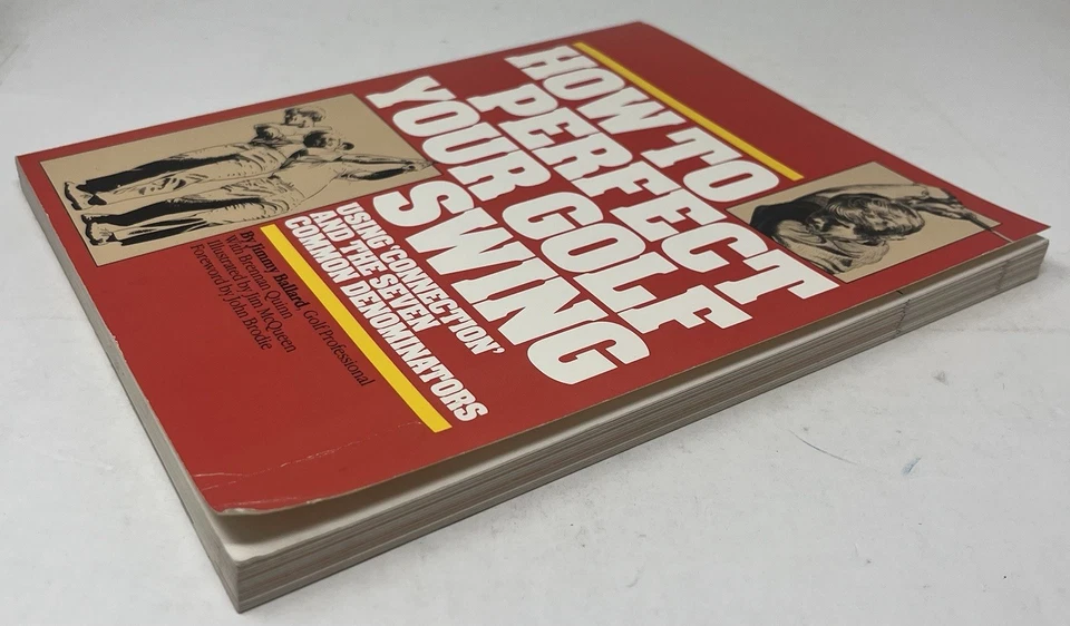 How to Perfect Your Golf Swing by Jimmy Ballard 1981 Golf Digest Paperback Book Foto 3 de 4