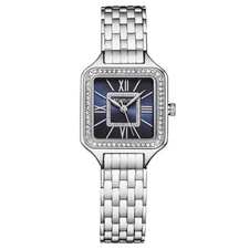 Confidant Square Crystal Classic Silver/Blue | Navy Dial Wristwatch 4020.2