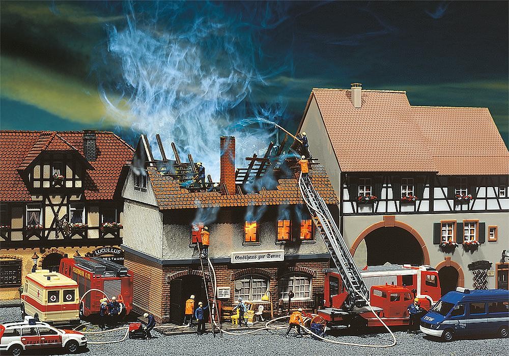 Faller 130429 - 1/87 / H0 Ruined Inn Zur Sonne - New