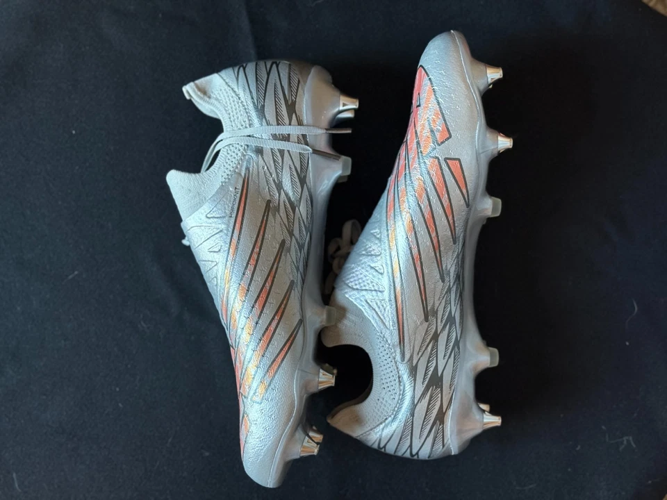 Scarpe Calcio pro SG – furv7 – silver/argento – 44 new balance - Immagine 2 di 4