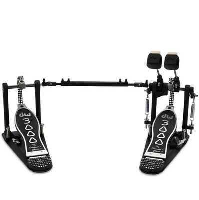 Doppel Fußmaschine Bass Drum Pedal Schlagzeug DW 3002A 3000 Serie Kettenantrieb