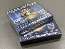 Delkin Devices Archival Gold DVD-R 10 Pack - New