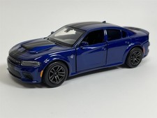 Dodge Charger Blue LHD Pull and Go 1:36 Scale Tayumo 36145216