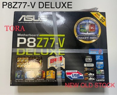 ASUS P8Z77-V Deluxe Mainboard LGA1155 DDR3 ATX New Old Stock unbenutzt