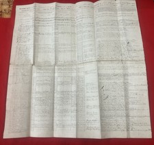 1864 Civil War Muster Roll 36th Ohio Infantry 76 Soldiers Some Wounded Captured