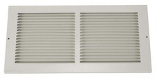 Return Air Grille, 8x16 in, White