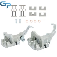 Rear Left & Right Side Disc Brake Caliper w/ Bracket for Honda Accord 1991-1997