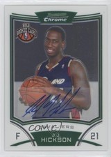 2008-09 Bowman Draft Picks & Stars Chrome Rookie Auto JJ Hickson #167 Auto 8d2