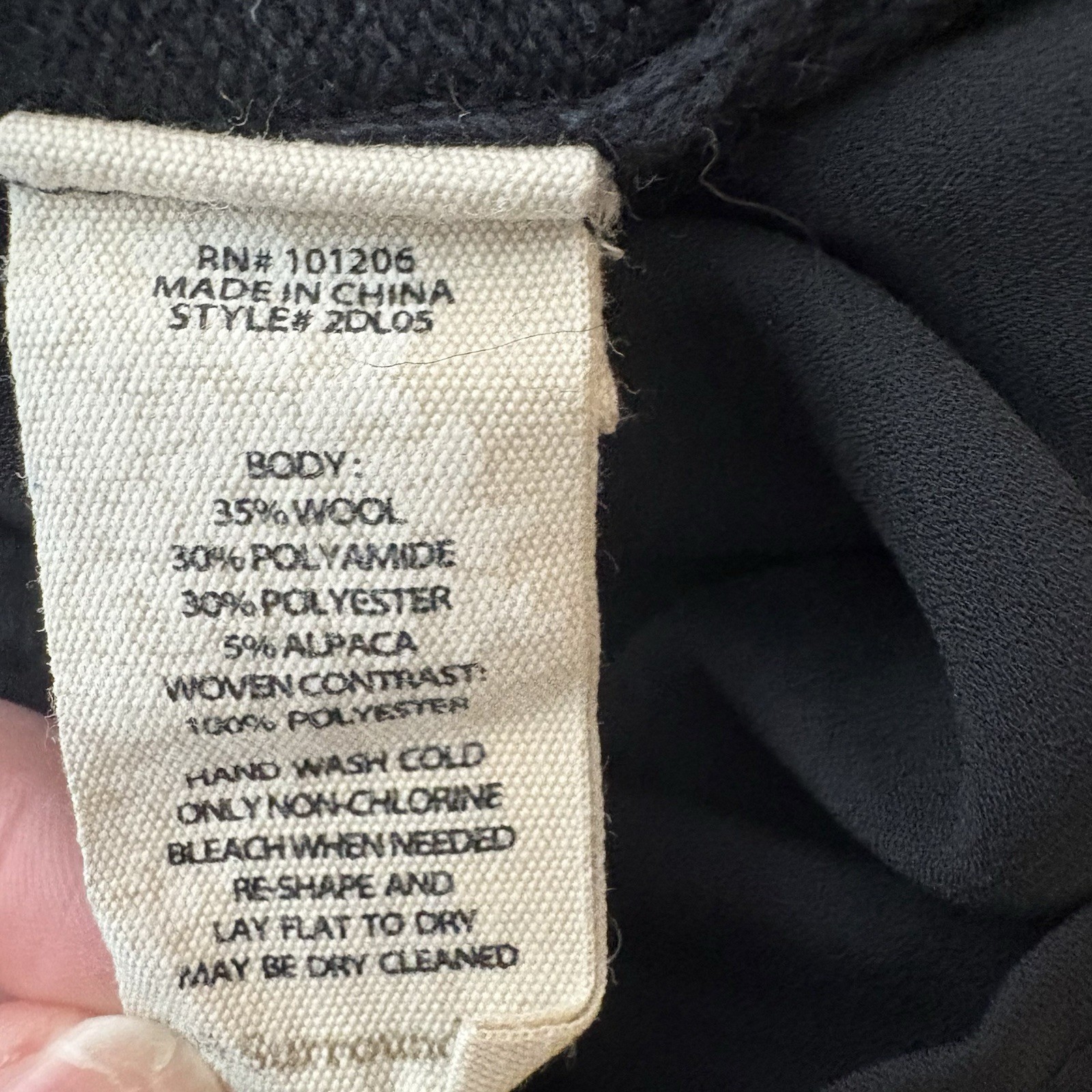 Soft Surroundings Black  Split Back Sheer Panel S… - image 7