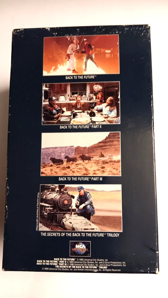 Back to the Future Trilogy and the Secrets of.  (VHS, 1991, Limited Edition) - Image 3 of 4