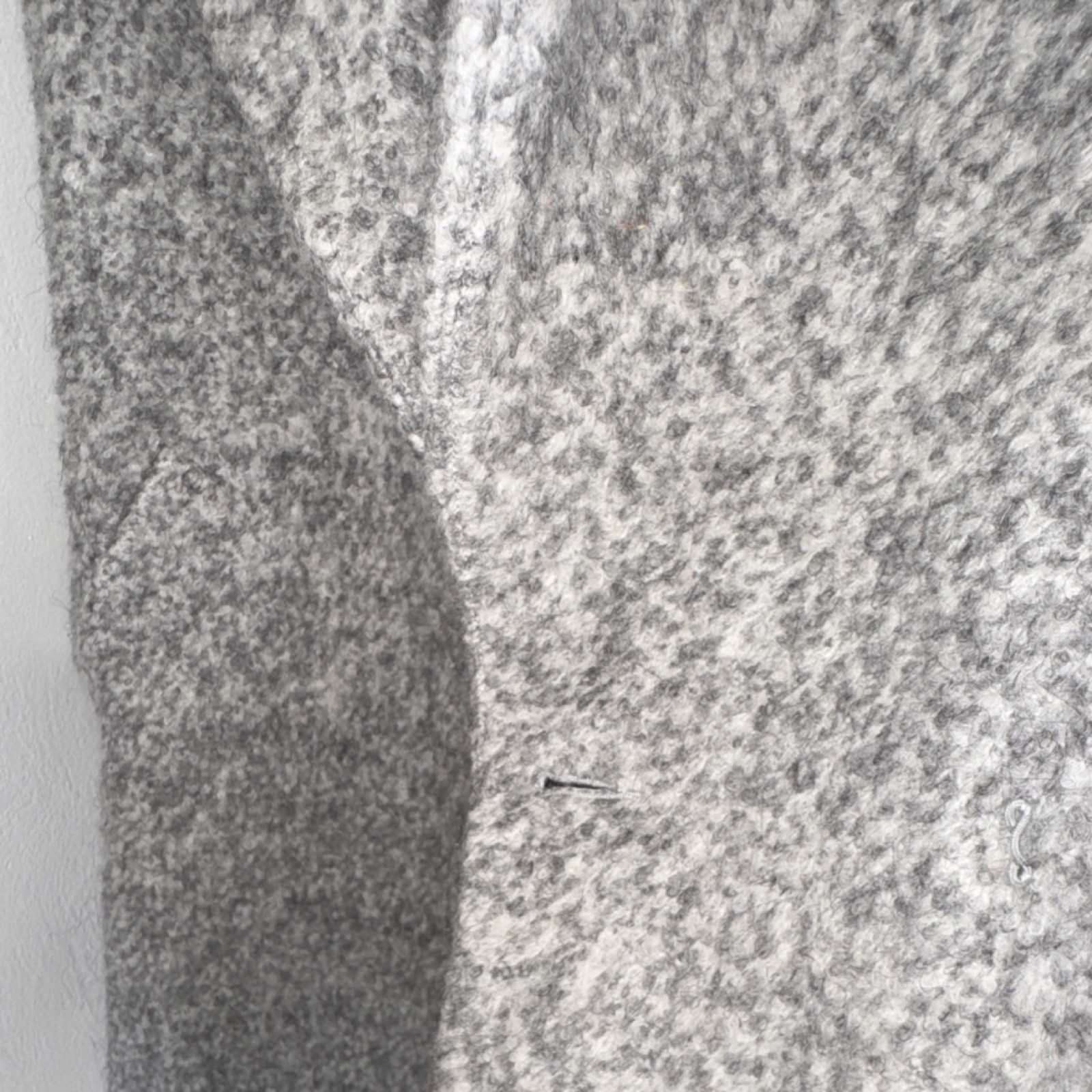 FOREVER 21 Gray Collared Button Lined Overcoat Wo… - image 7