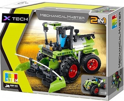 Qihui 6806 Mechanical Master Tech Brick 2'n1 Harvester Pickup Truck Kit