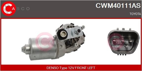 Casco CWM40111AS Wischermotor Vorne FüR Toyota-image