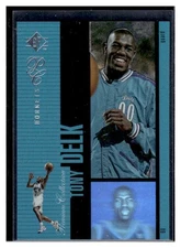 1996-97 SP Premium Collection Holoviews Tony Delk #PC4 Charlotte Hornets