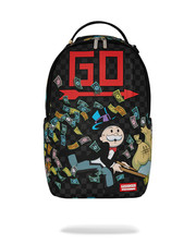 Sprayground Monopoly Wheel Barrel Backpack NE...