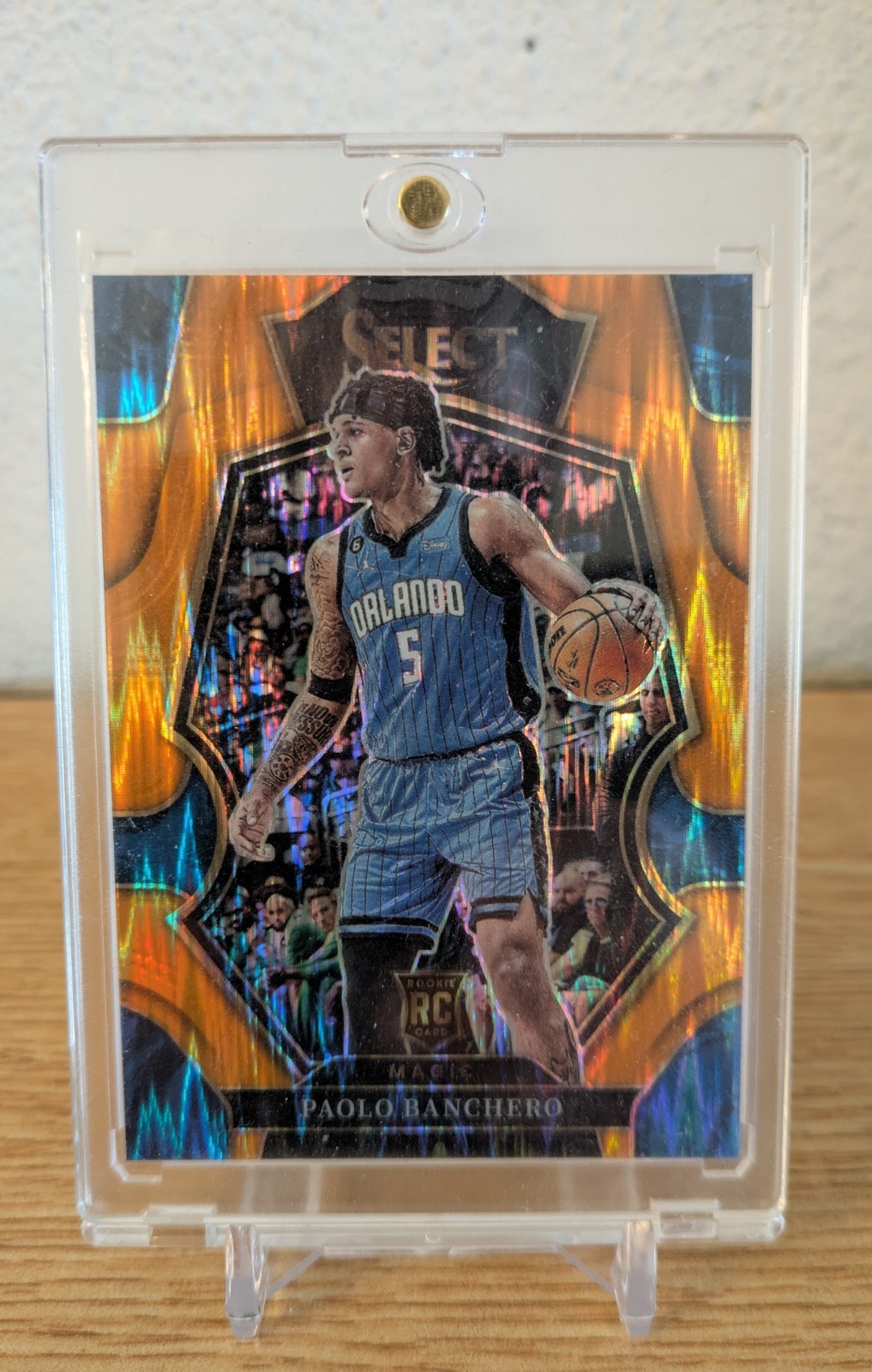 2022-23 Panini Select Rookie Paolo Banchero (RC) PREMIER LEVEL ORANGE FLASH MINT