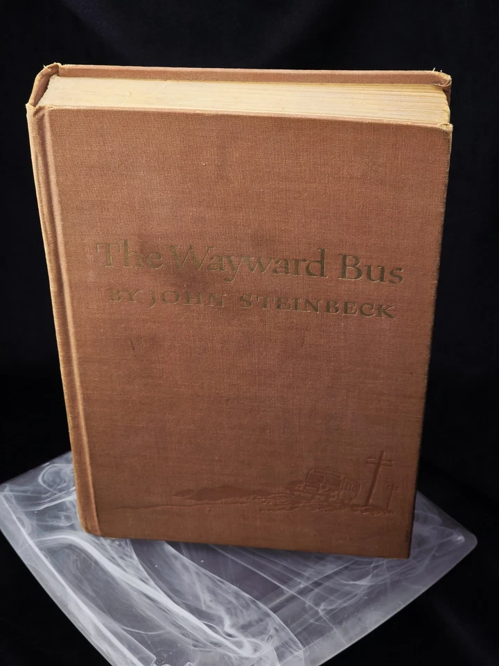 John Steinbeck The Wayward Bus First Edition 1947 Viking Press - Hardcover Foto 2 de 4