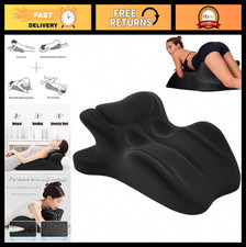 Ergonomic Memory Foam Couples Pillow Wedge, 27  Support for Intimate Positions,