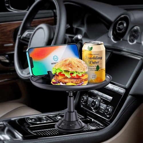 WixGear Car Cup Holder & Phone Mount - Adjustable Auto Cradle for Smartphones - Picture 2 of 8