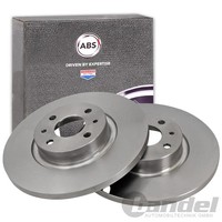 2X A.B.S. Bremsscheiben 281Mm Vorne Passend FüR Lancia Lybra