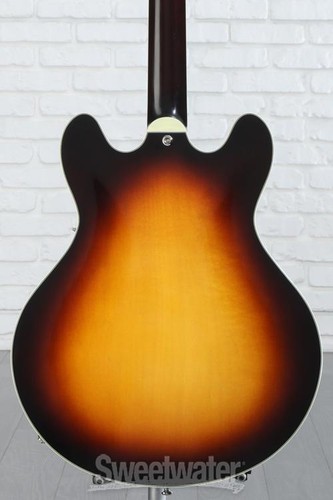 Eastman Guitars T60/TV Semi-hollowbody Electric Guitar - Vintage Sunburst - Picture 7 of 7
