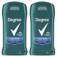 Degree Men Original Antiperspirant Deodorant Cool 2.7 Ounce (Pack of 2), Blue 