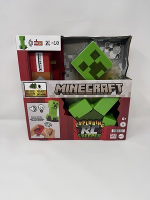 Minecraft Exploding RC Creeper Car Lights & Sounds with DLC Code - USA Stock