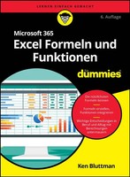 Microsoft 365 Excel Formeln Und Funktionen FüR Dummies | Ken Bluttman | Buch