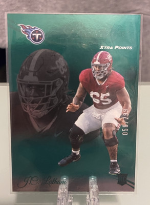 2024 Panini Prestige - Rookies Xtra Points Green #316 J.C. Latham /299 (RC)  