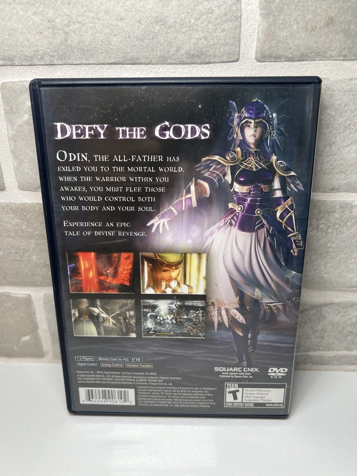 PS2 Playstation Valkyrie Profile 2 Rare Used Complete - Image 3 of 4