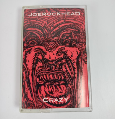 Crazy by Joe Rockhead (Cassette, 1992) Mega Blast Records MBC 102