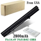 PA5184U-1BRS PA5185U-1BRS Battery for Toshiba Satellite C50D C55 C55D C55T