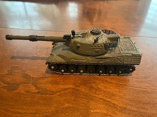 Vintage Made in England Dinky Toys Leopard Tank