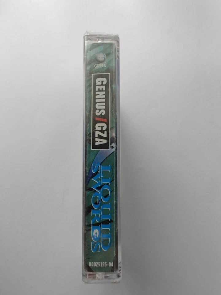 Genius GZA Liquid Sword FACTORY SEALED cassette album (Hologram) sleeve - Image 3 of 4