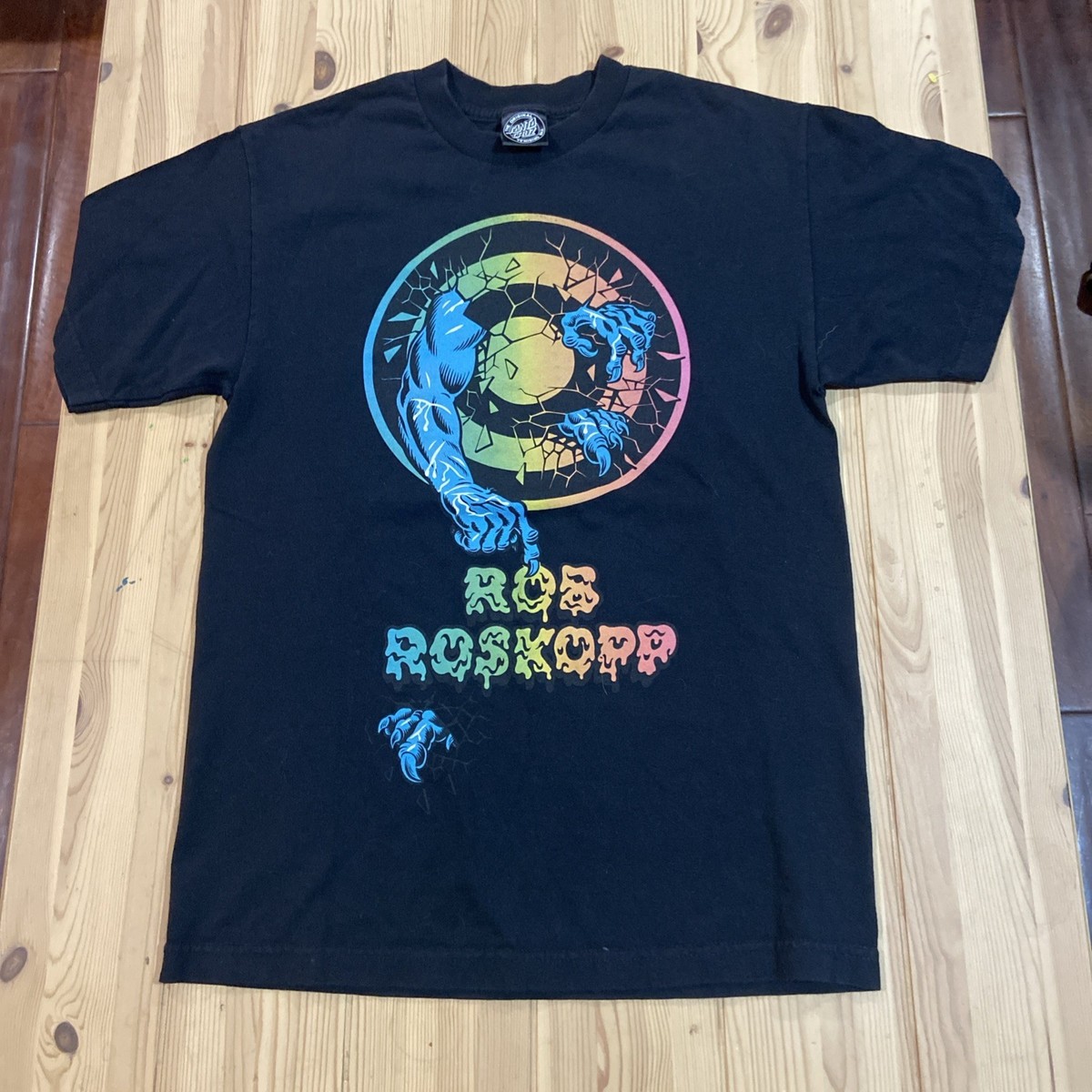 Rob Roskopp Shirt Men's Medium NHS Santa Cruz Skateboard Design