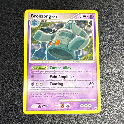 The Pokémon Company Bronzong Majestic Dawn 16/100 English Regular Rare
