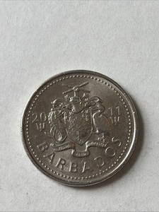 2011 Barbados Coin-25 Cents-Circulated