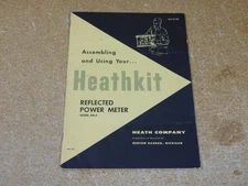 Heathkit AM-2 Reflected Power Meter User Manual + Schematics (original)