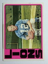 1972 Topps #222 Errol Mann (POOR)
