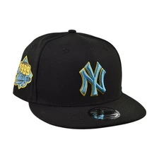 New Era NY Yankees 99 World Series Men's Snapback Hat Black/Gamma Blue