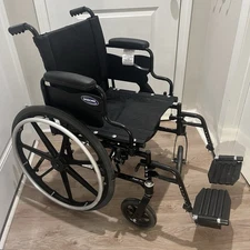 Invacare Tracer  SX5 Wheelchair W/ Removable Foot Rests And Anti Tipper Wheels￼