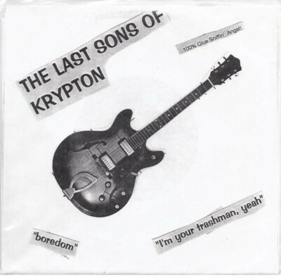 LAST SONS OF KRYPTON / CREATURES 'split 7'' Smuts Dirty needles Trash Stranglers