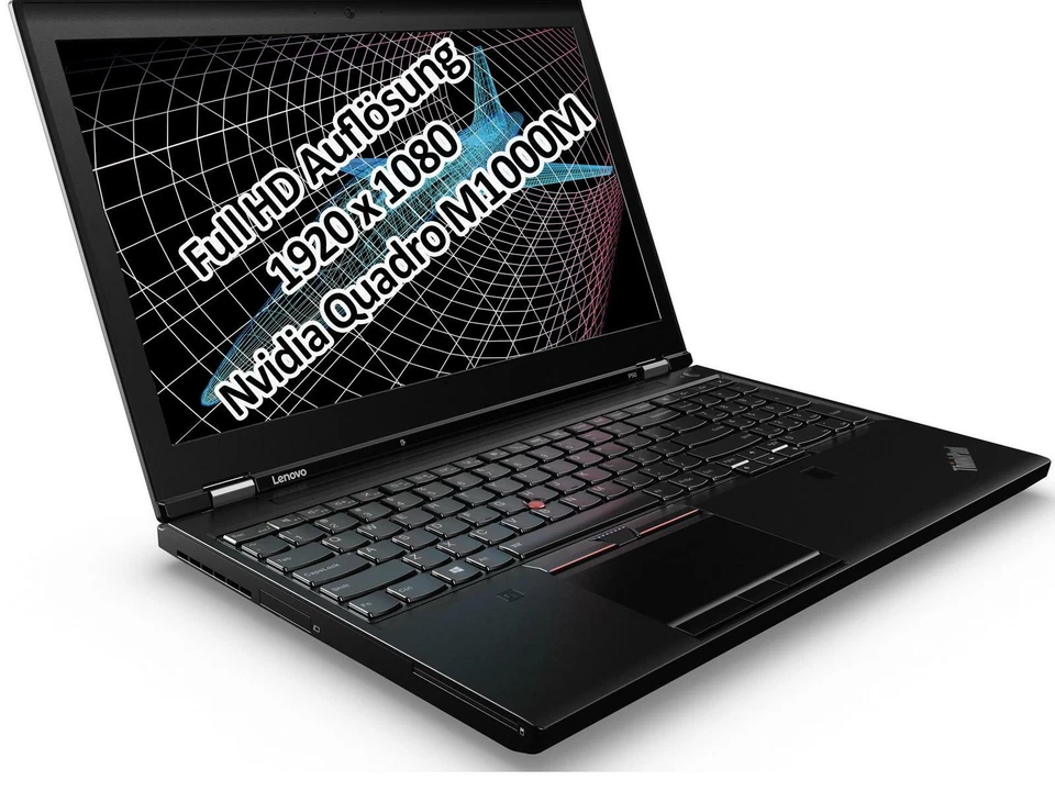 Lenovo ThinkPad P50 · i7-6820HQ · 16GB · 128GB