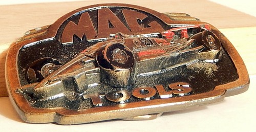 VINT 1970'S MAC TOOLS BUCKLE LIMITED ED. fORMULA ONE RACING SPORTS - Picture 3 of 4