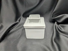 Fox Run Square White Butter Keeper / Butter Bell