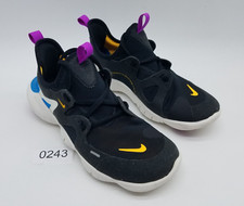 Nike Free RN 5.0 GS Girl's Size 5Y Running Shoes Black Laser Orange