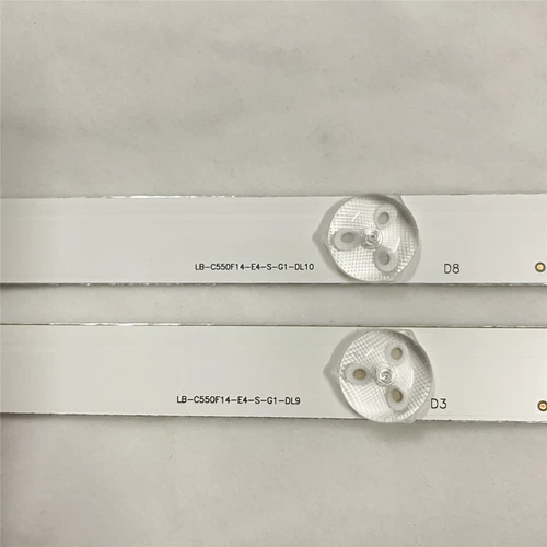 LED Backlight strips For Hitachi LE55A6R9 LE55A6R9A LU55V809 LB-C550F14-E4-s-g1 - Picture 8 of 8