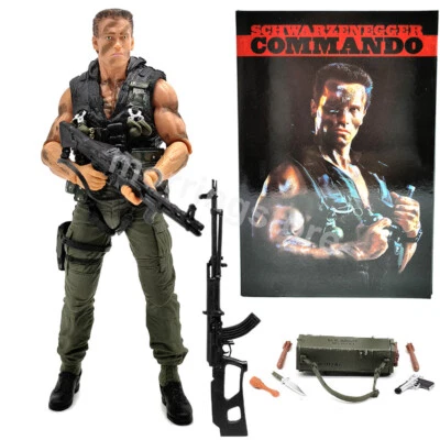 NECA Ultimate Commando John Matrix Schwarzenegger 18cm