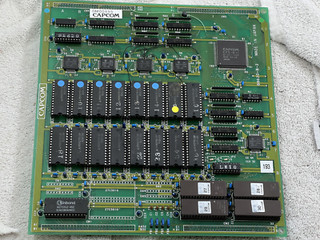 Ghouls 'n Ghosts / DAIMAKAIMURA PCB Arcade, Capcom - GENUINE, for parts, b only
